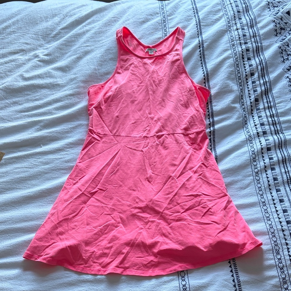 American Eagle Outfitters Bright Pink Dress